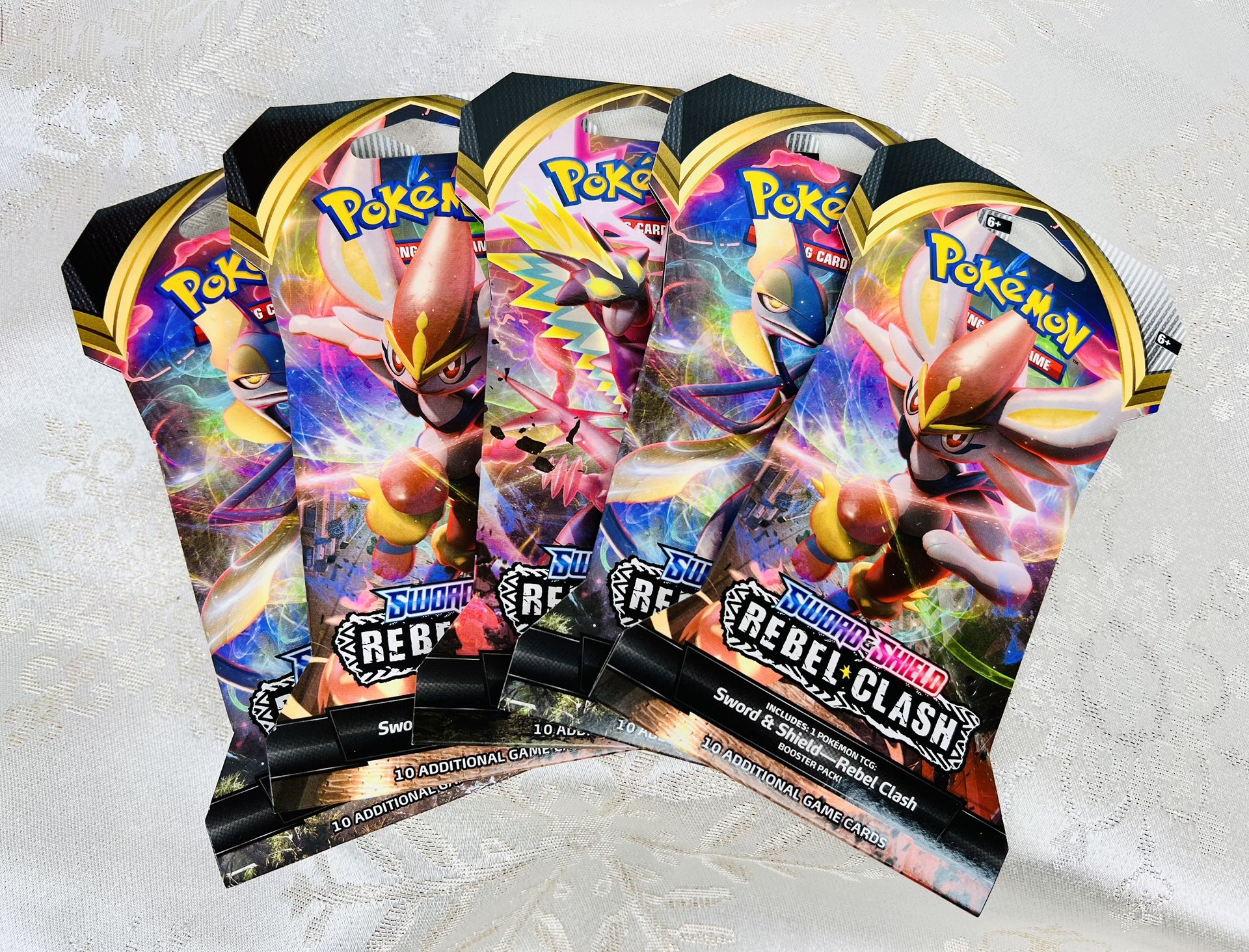 Rebel Clash Sleeved Booster Packs - Sword & Shield