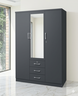 Grey wardrobe