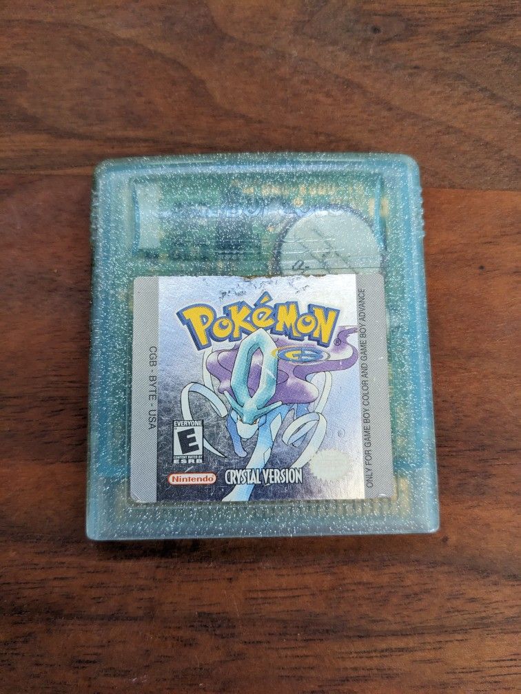 Pokemon Crystal Nintendo Gameboy