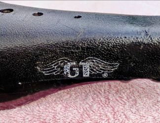 Vintage GT BMX Wing Logo Seat In Black Viscount 2188 Taiwan