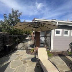 Outside Umbrellas