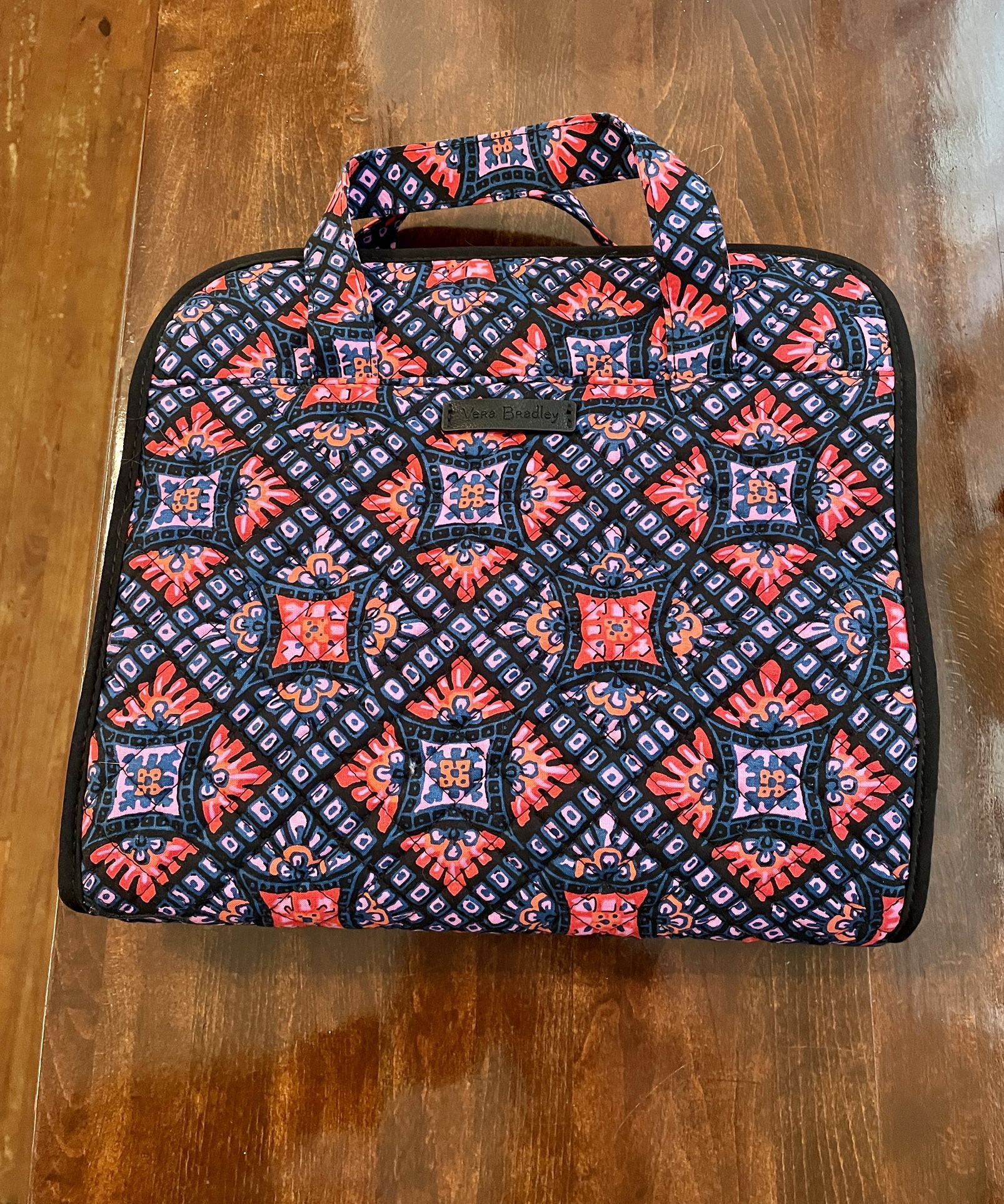 Vera Bradley Toiletries /Cosmetics Hanging Travel Bag