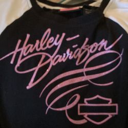 Harley Davison woman’s short sleeve shirt size small