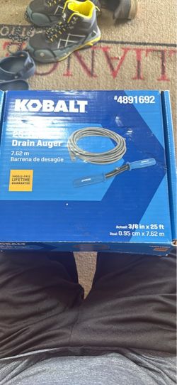 Kobalt hand plumbing snake