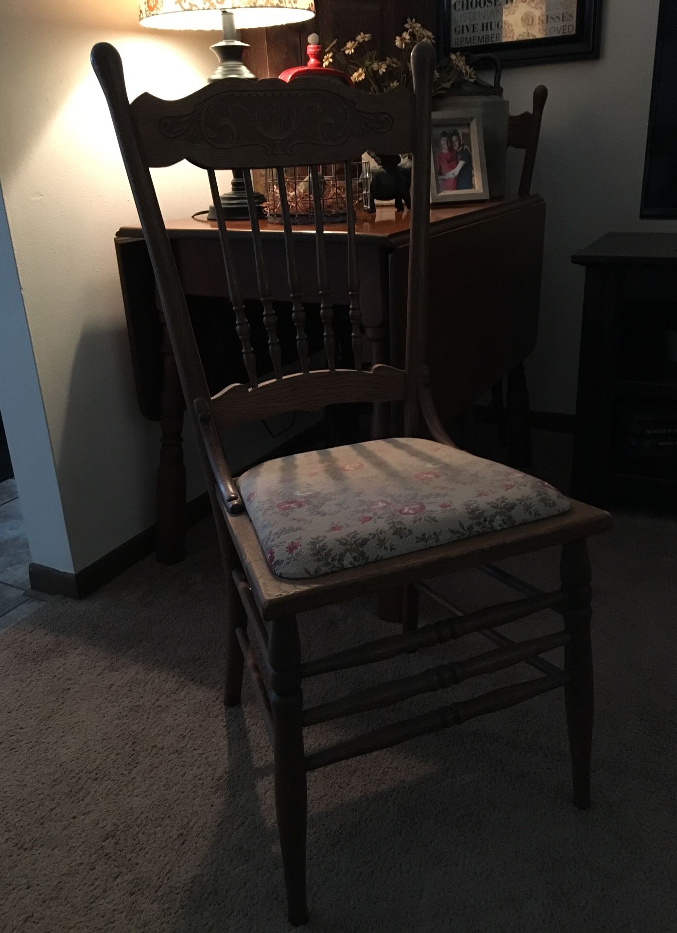 2 ANTIQUE CHAIRS