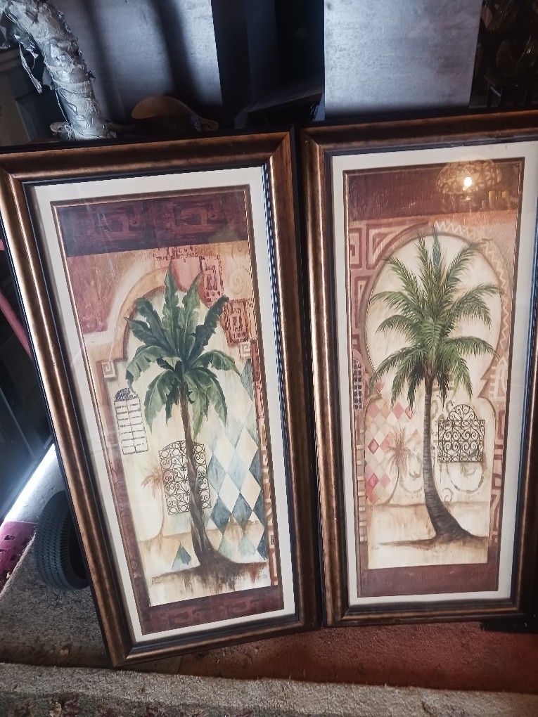 Two Unique Pictures And Frames