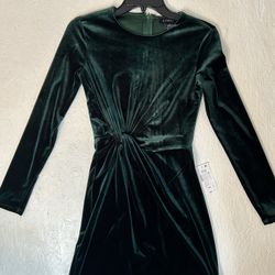 New Junior Velvet Sheath Dress