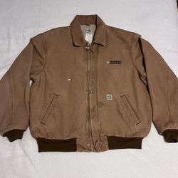 Distressed Carhart Fire Resistant Work Jacket