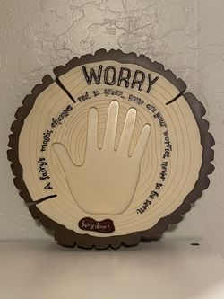 Irish Fairy Door Company Worry Plaque