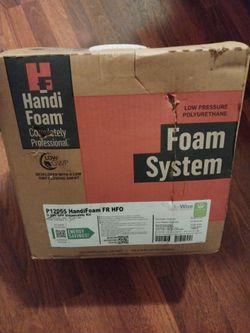 Insulating spray foam kit