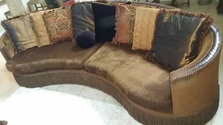 Elegant large sofa