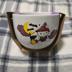 Hello Kitty Ceramic Bowl