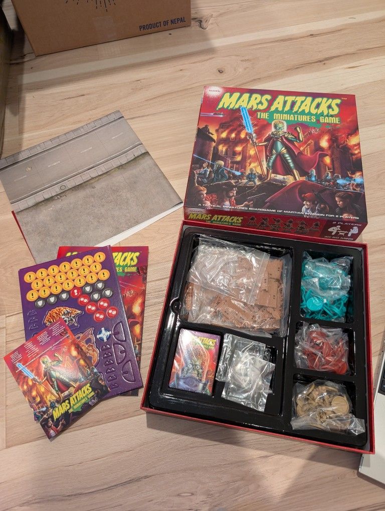 Mars Attacks Miniatures Game