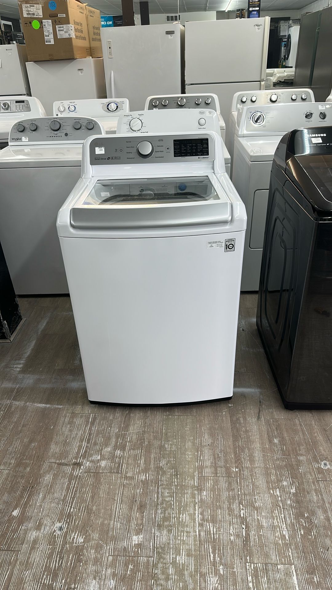 LG Top Load Washer With Inverter Direct Drive (WT7200CW)