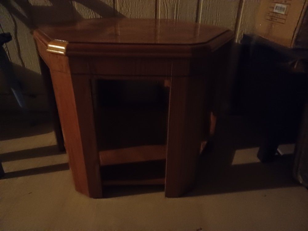 Oak End Tables.