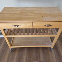 Wheeled Kitchen Island / Table Top. 