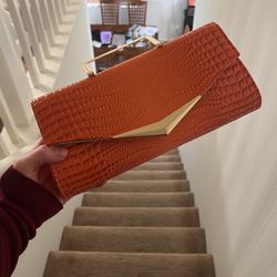 Orange Clutch 