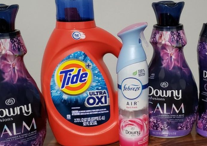 Tide Downy Febreze Laundry Household Bundle