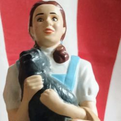 Vintage Wizard of OZ Dorothy Toto Doll Figure 1995 Turner Entertainment