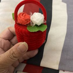 Flower Basket Ring Case For Gift 🎁 