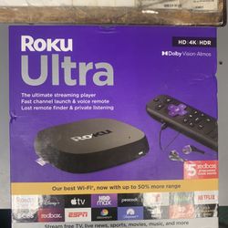 ROKU TV, ELECTRONICS ROKU SMART ULTRA IN BOX NEW !!