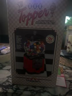 Topper Counter Gumball Machine