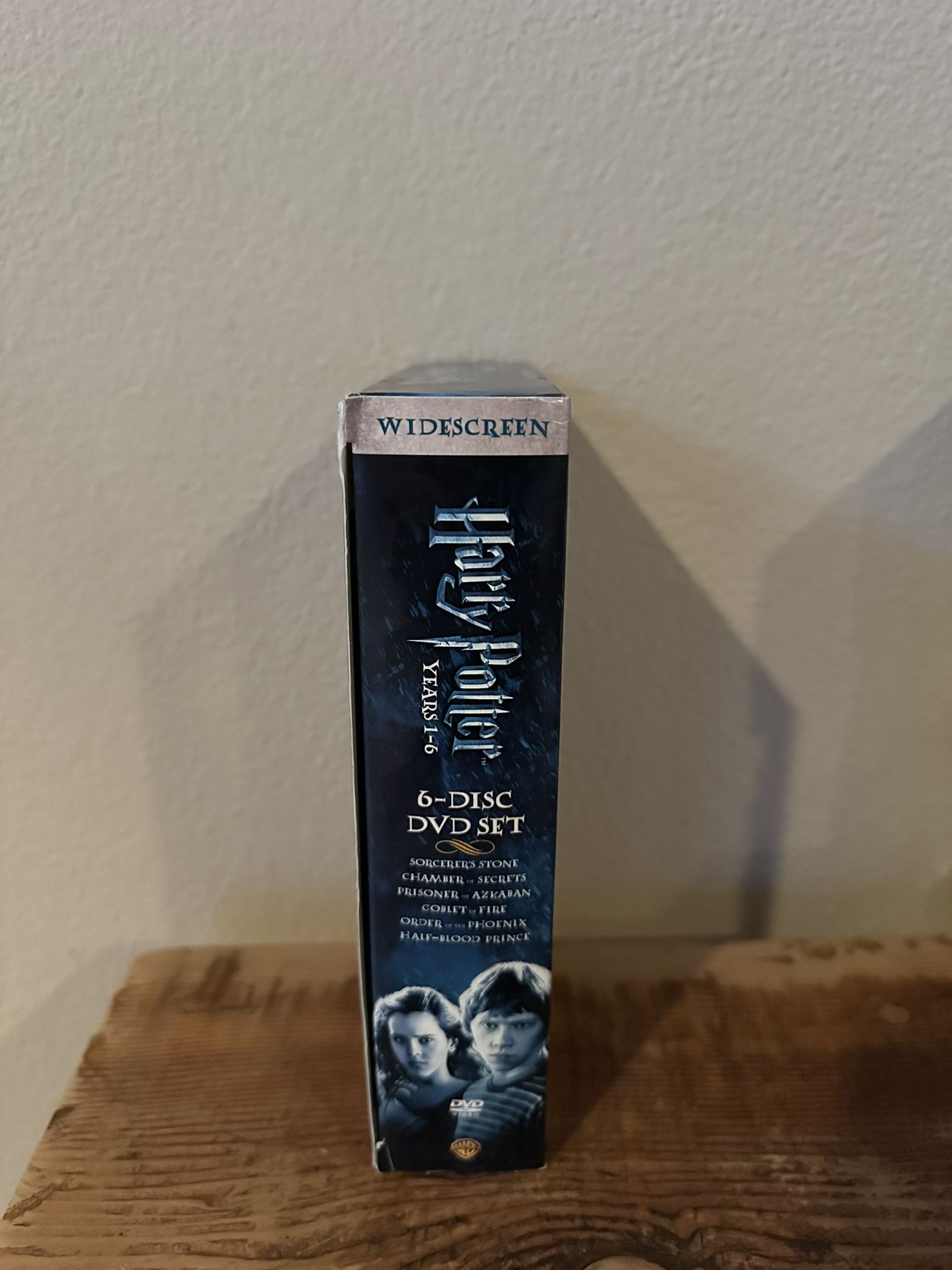 Harry Potter: Years 1-6 (DVD, 2009, 6-Disc Set, WS)
