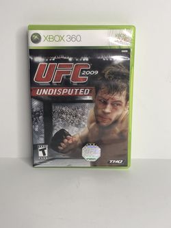 UFC 2009 Undisputed (Microsoft Xbox 360, 2009)
