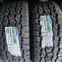 3  NEW TIRES 33/12.50/22LT TOYOS A/T 2 $750 CASH OBO 