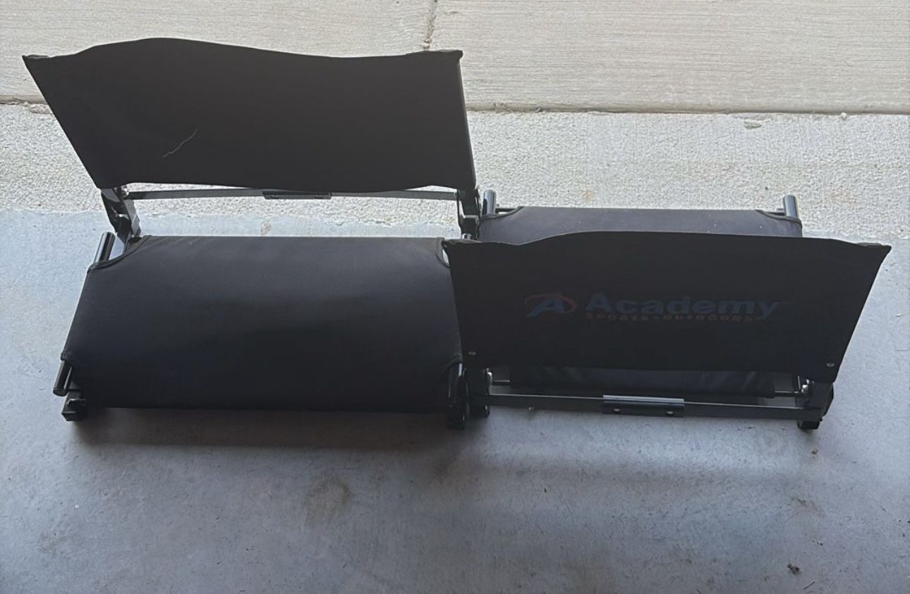 Stadium Chairs For Sale Together $40