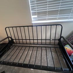 Futon Frame With Optional Pad