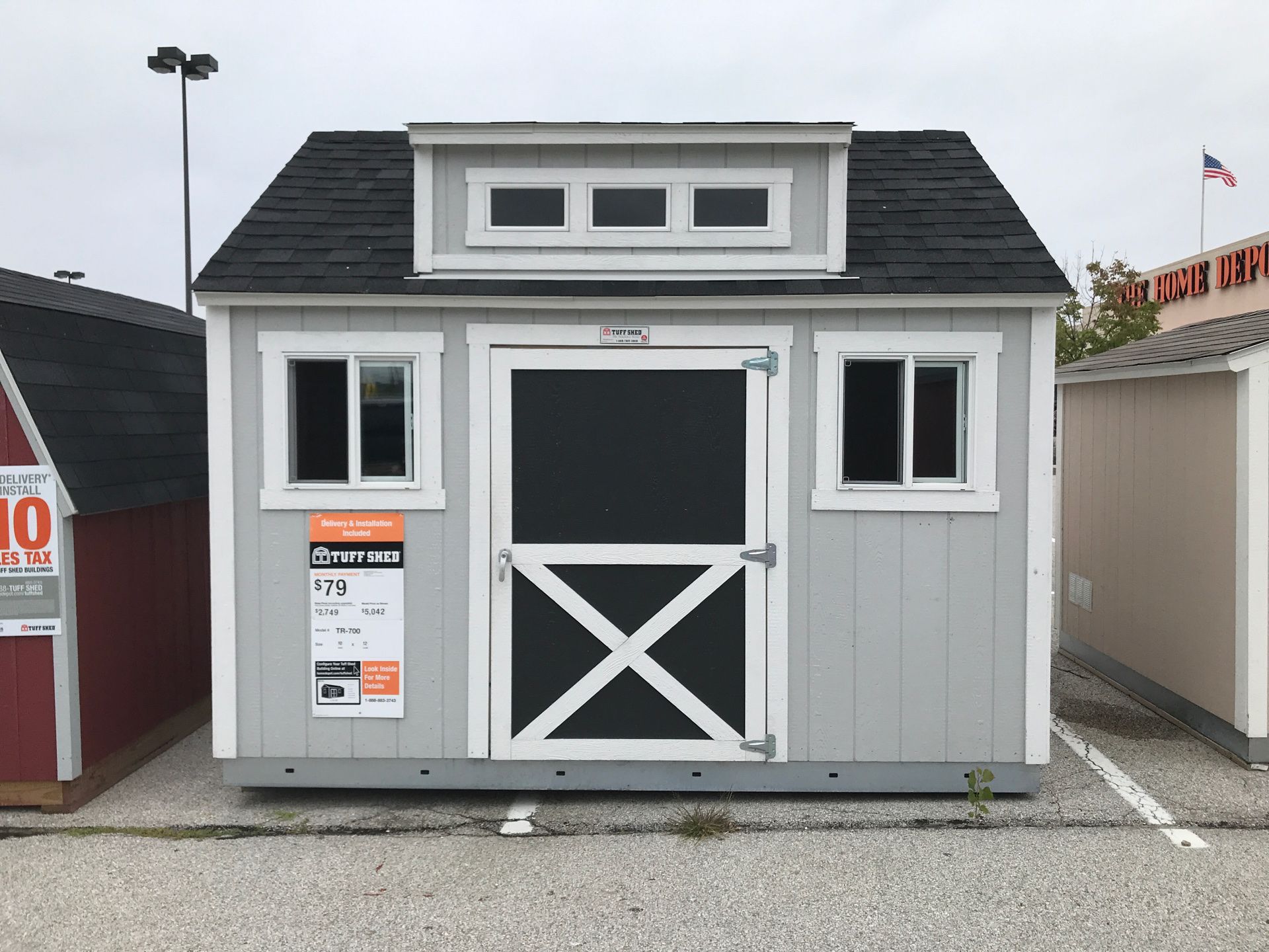 Tuff shed model tr700 10x12