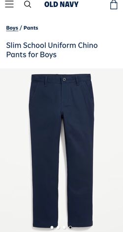 Old Navy Uniform Pants for Boys