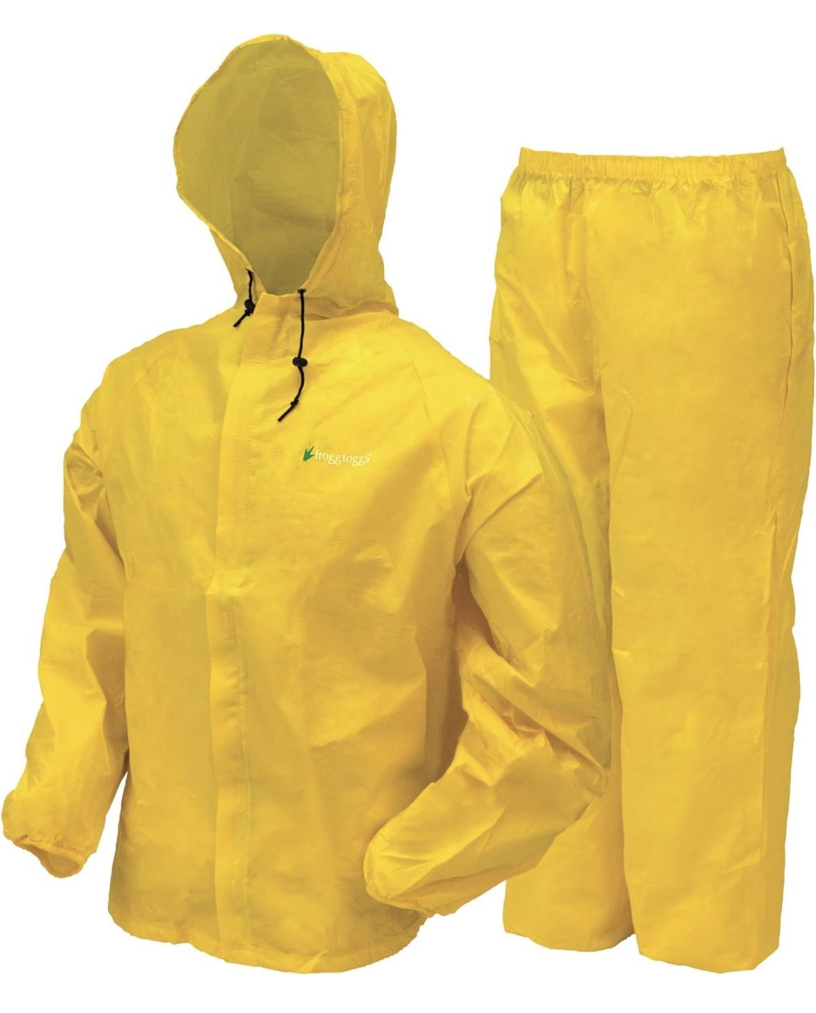 Men's Ultra-Lite Waterproof Breathable Rain Suit, Medium, Yellow