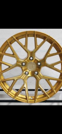 Bmw z3 z4 18x8/9 new gold rims tires set