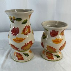 Temp-tations Set of 2 Reversible Candle Holders and Vases