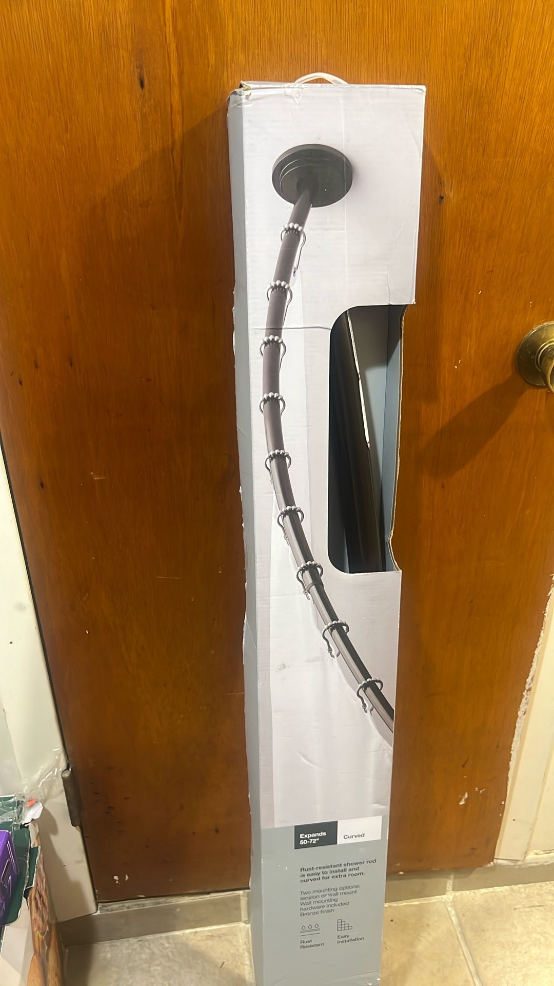 2- Way Mount Shower Rod