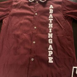 Bape Short Sleeve Button Up 