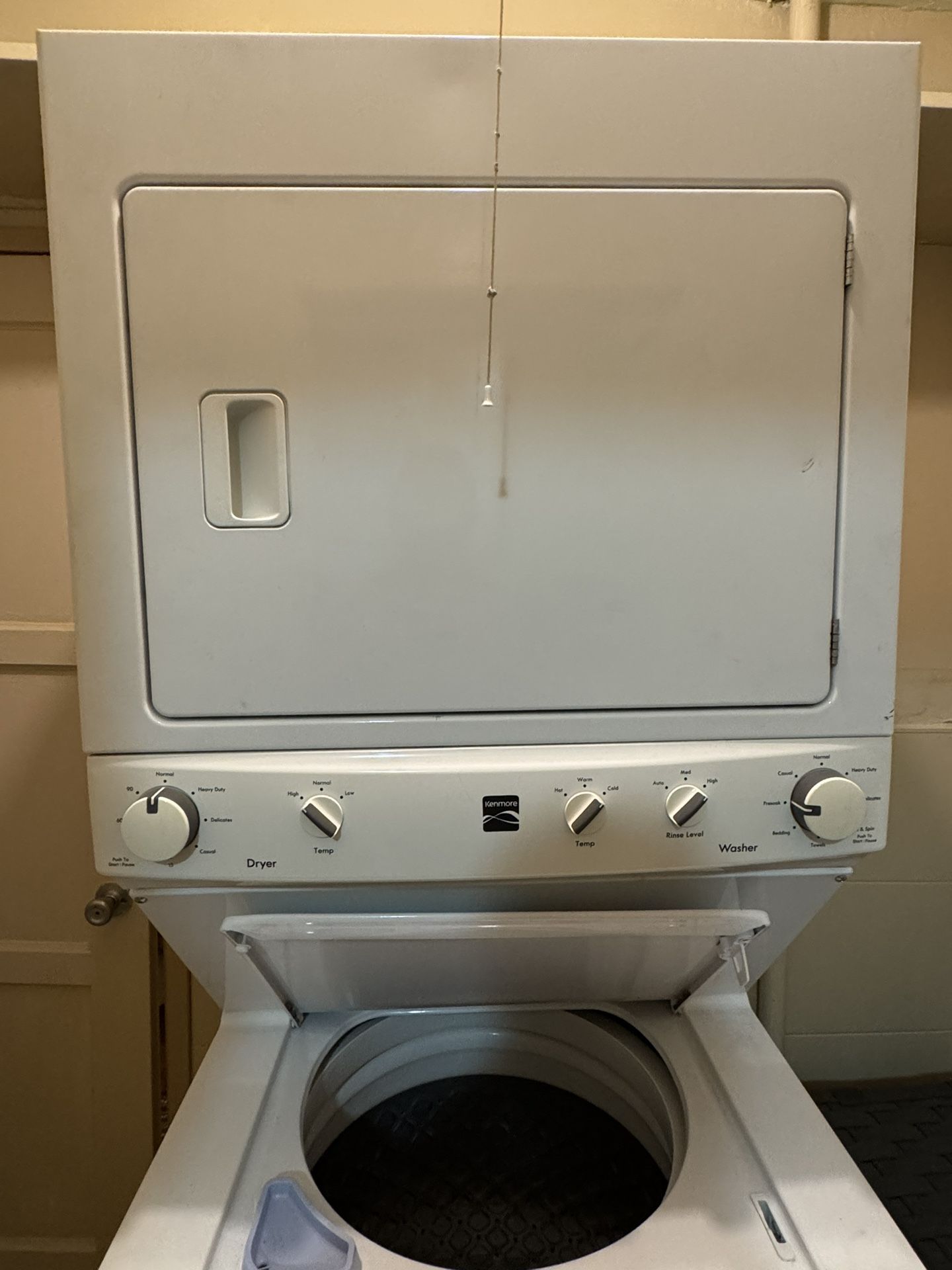 Kenmore Stackable Washer/dryer