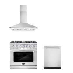 NEW OPEN BOX PACKAGE ITEMS  - RANGE DISHWASHER HOOD COOKTOP