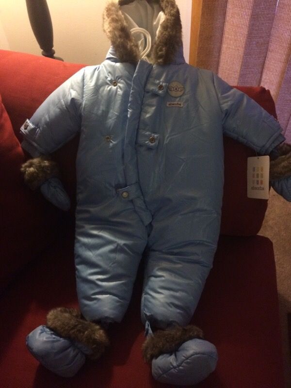 Absorba Snowsuit 3-6 Months New