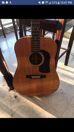 Wushburn acoustic guitar