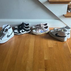 4 Pairs of Used Nike Sneakers: BEST OFFER, Local Pickup (Braintree) Cash Only 