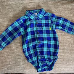 Plaid Onesie
