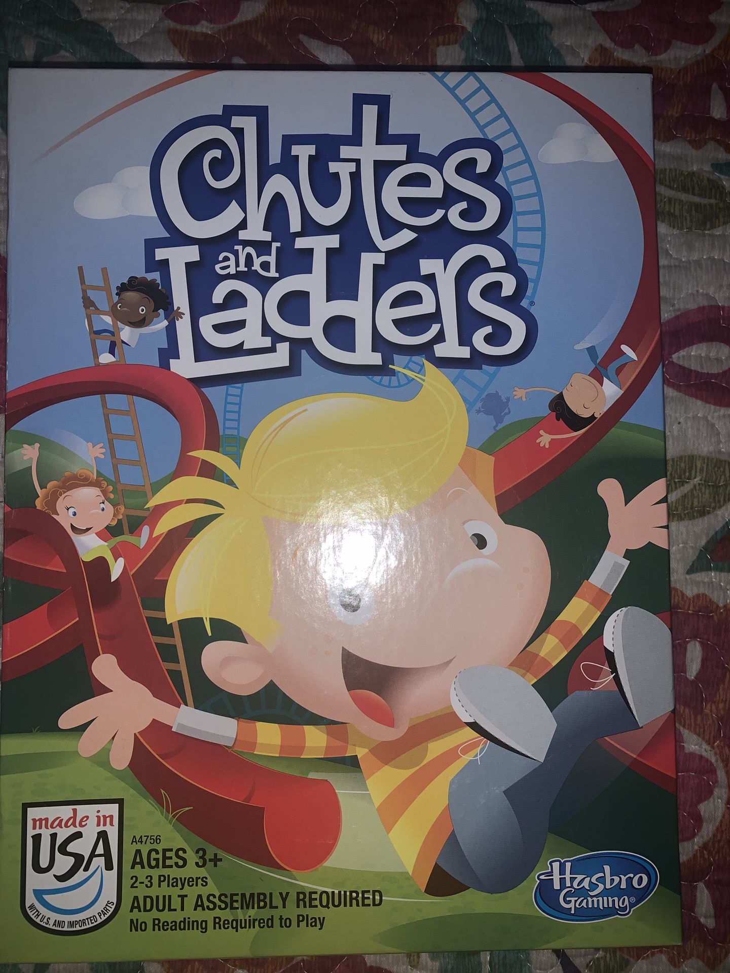 Chutes and Ladders Game Ages 3+