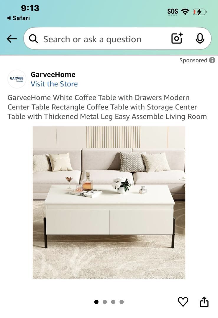 New Coffee Table