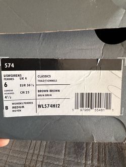 Women’s 574 New Balance size 6