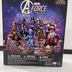 SDCC Exclusive A-Force Marvel Legends Set 