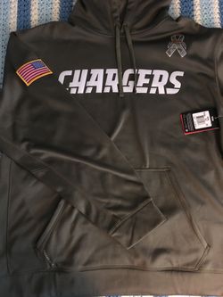 Chargers salute outlet to service sweatshirt