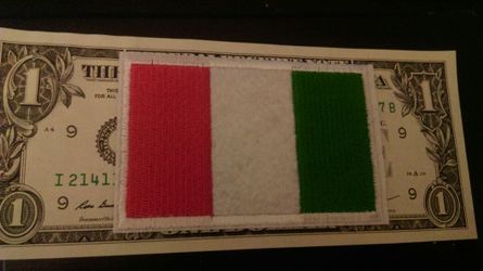 ITALY flag patch